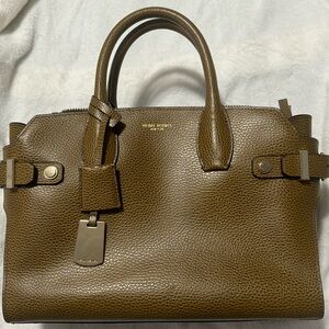 Henri Bendel Carlyle Satchel , like new.